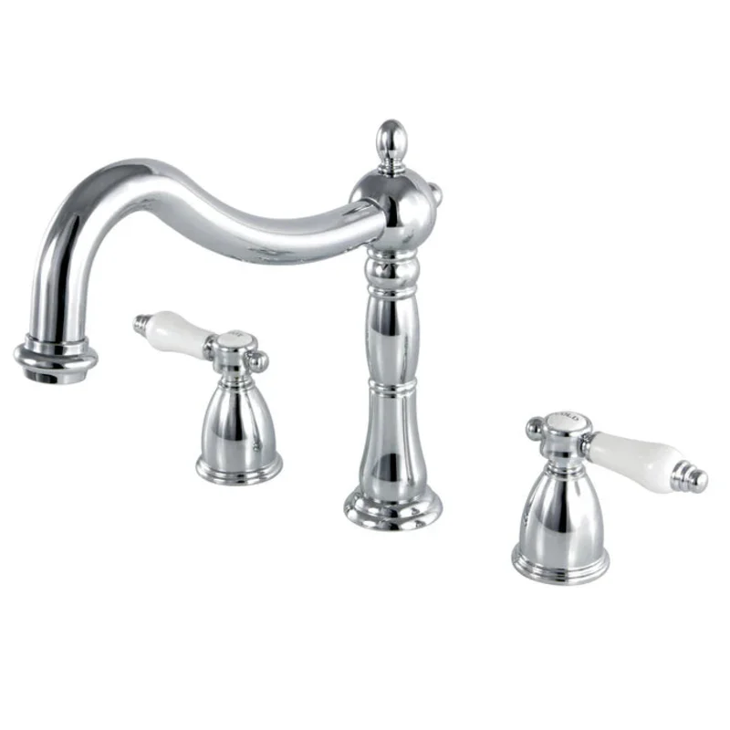 Kingston - Tub Faucets - Bel-Air KS134BPL Two-Handle 3-Hole Deck Mount Roman Tub Faucet