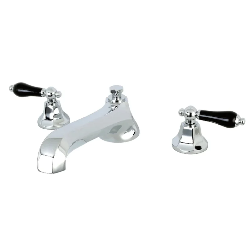 Kingston - Tub Faucets - Duchess KS430PKL Two-Handle 3-Hole Deck Mount Roman Tub Faucet