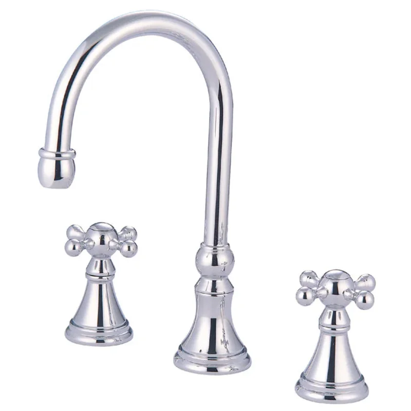 Kingston - Tub Faucets - Roman KS234KX Two-Handle 3-Hole Deck Mount Roman Tub Faucet