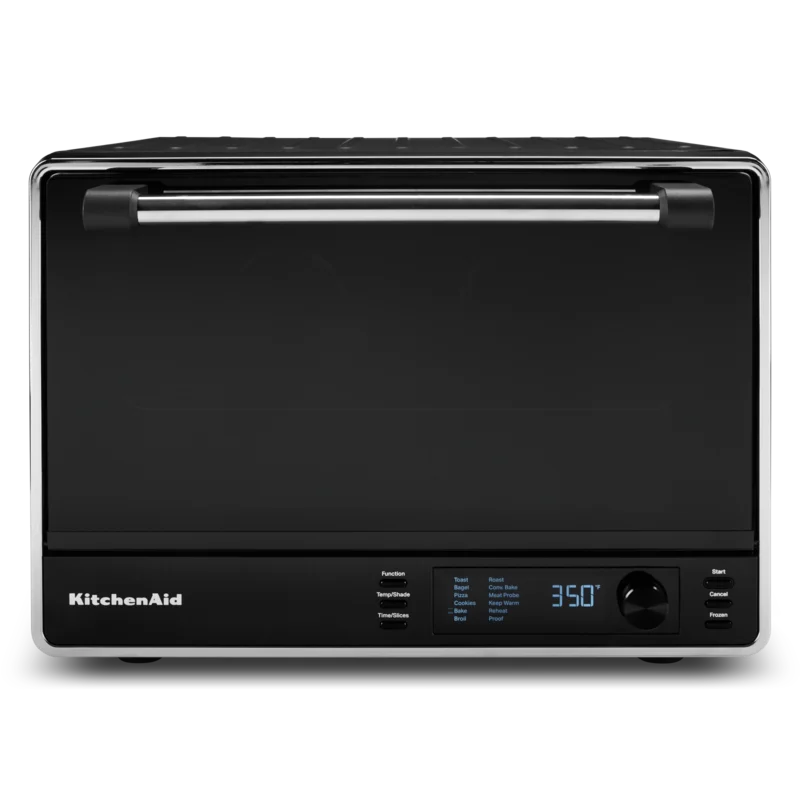 KitchenAid - 0.99 cu. ft Counter Top Oven in Black - KCO255BM Black