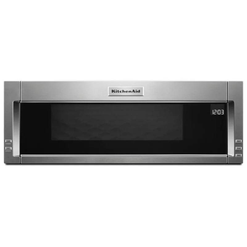 KitchenAid - 1.1 cu. Ft Over the range Microwave in Stainless - YKMLS311HSS Stainless