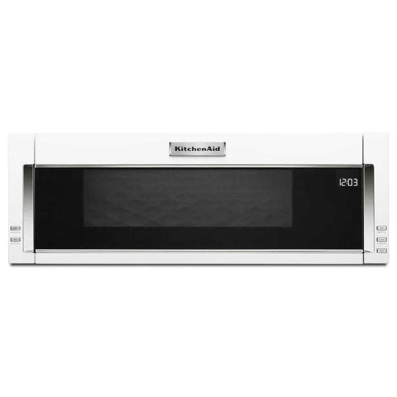 KitchenAid - 1.1 cu. Ft Over the range Microwave in White - YKMLS311HWH White