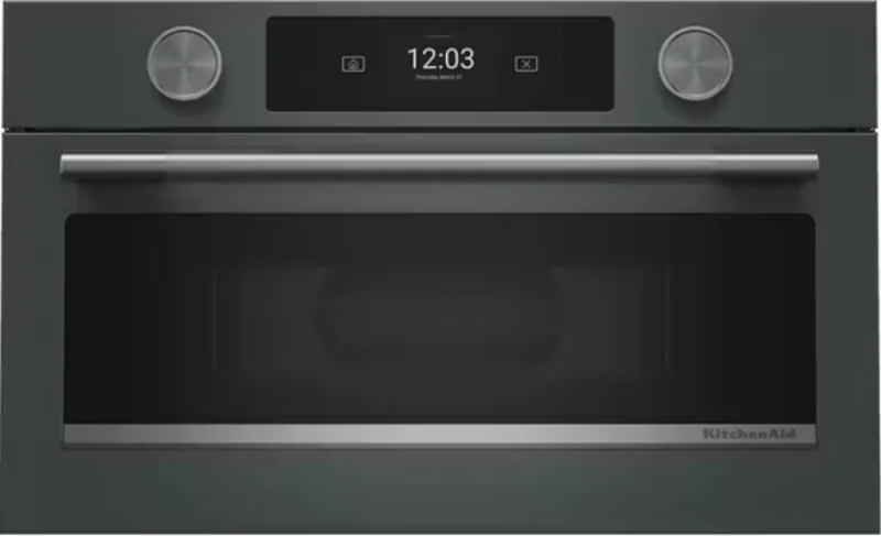 KitchenAid - 1.4 cu. Ft Built In Microwave in Juniper - KMBS730SJP Juniper
