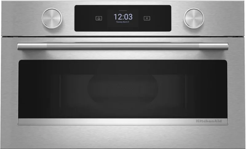 KitchenAid - 1.4 cu. Ft Built In Microwave in Stainless - KMBS730SPS Stainless