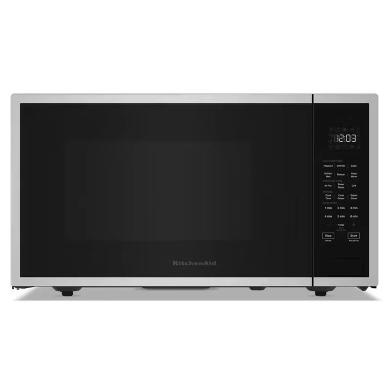 KitchenAid - 1.5 cu. Ft Counter top Microwave in Stainless - KMCS522RPS Stainless
