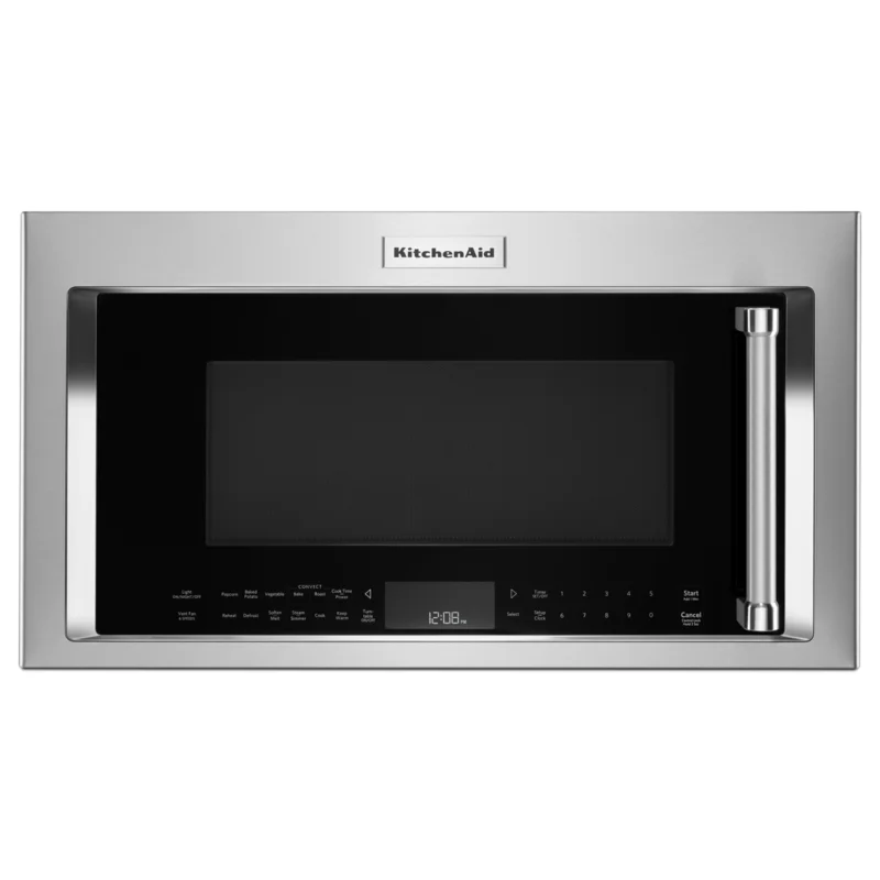 KitchenAid - 1.9 cu. Ft Over the range Microwave in Stainless - YKMHC319KPS Stainless