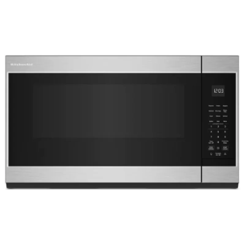 KitchenAid - 1.9 cu. Ft Over the range Microwave in Stainless - YKMMS130RPS Stainless