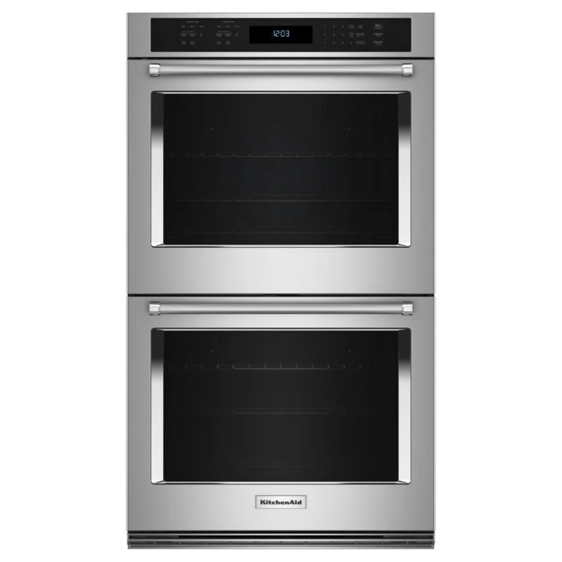 KitchenAid - 10 cu. ft Double Wall Oven in Stainless - KOED530PPS Stainless