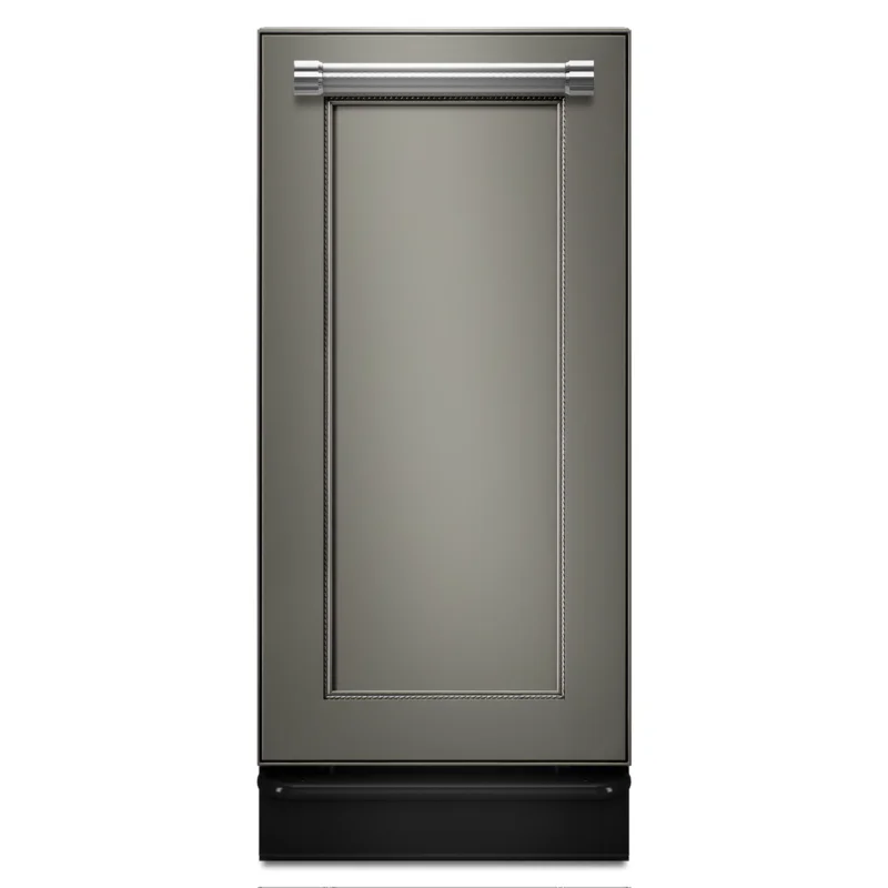 KitchenAid - 15 Inch 1.4 cu. ft Built In / Integrated Trash Compactor in Panel Ready - KTTS505EPA Panel Ready