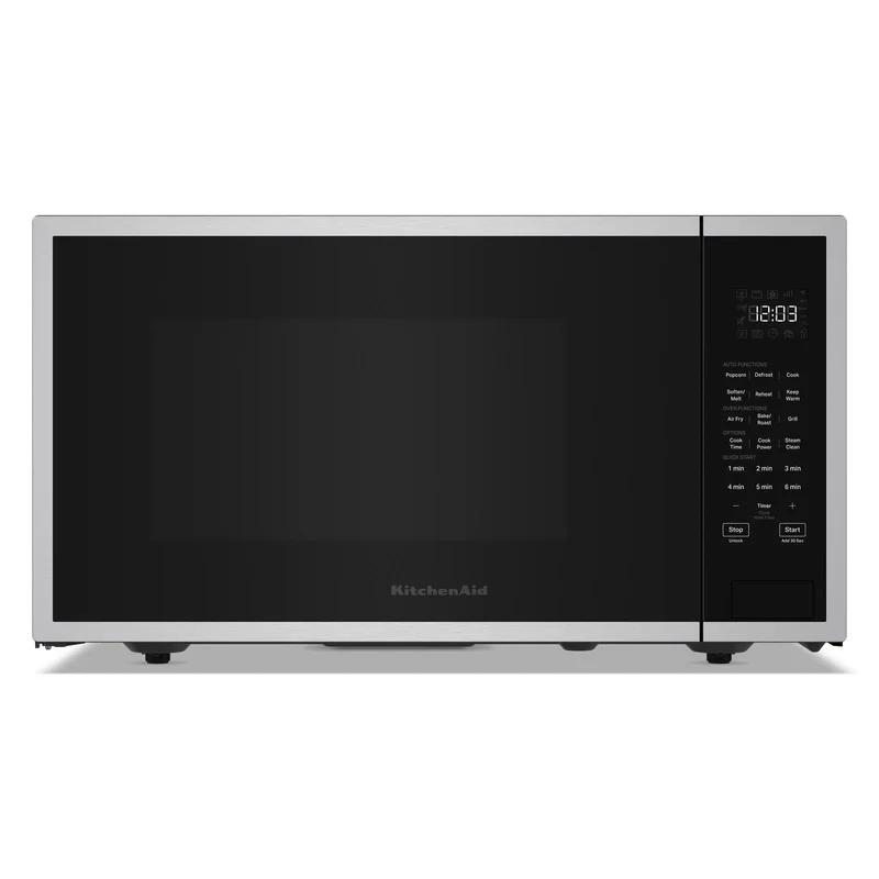KitchenAid - 2.2 cu. Ft Counter top Microwave in Stainless - YKMCS122RSS Stainless