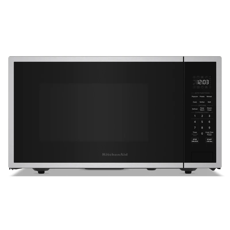 KitchenAid - 2.2 cu. Ft Counter top Microwave in Stainless - YKMCS122SSS Stainless
