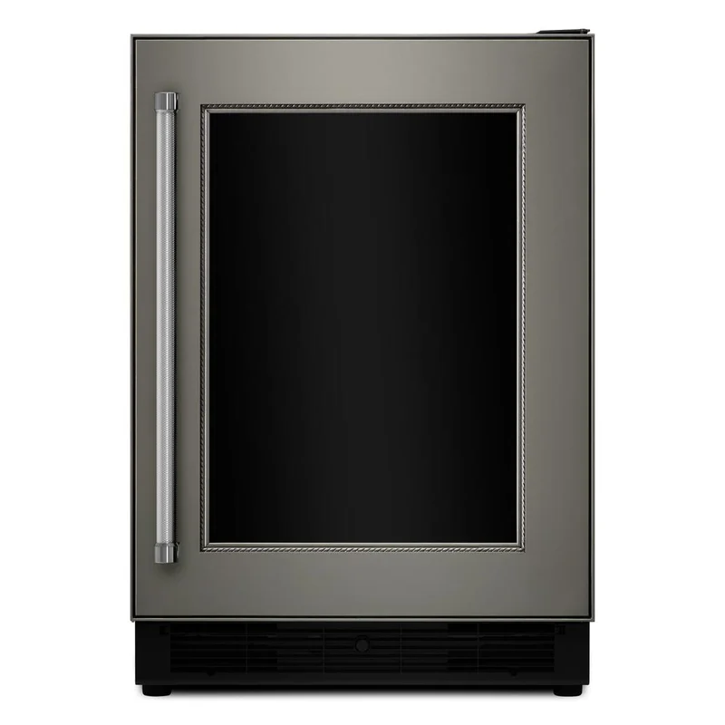KitchenAid - 23.75 Inch 4.8 cu. ft Beverage Center Refrigerator in Panel Ready - KUBR204EPA Panel Ready