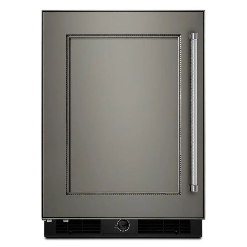 KitchenAid - 23.75 Inch 4.9 cu. ft Mini Fridge Refrigerator in Panel Ready - KURL104EPA Panel Ready