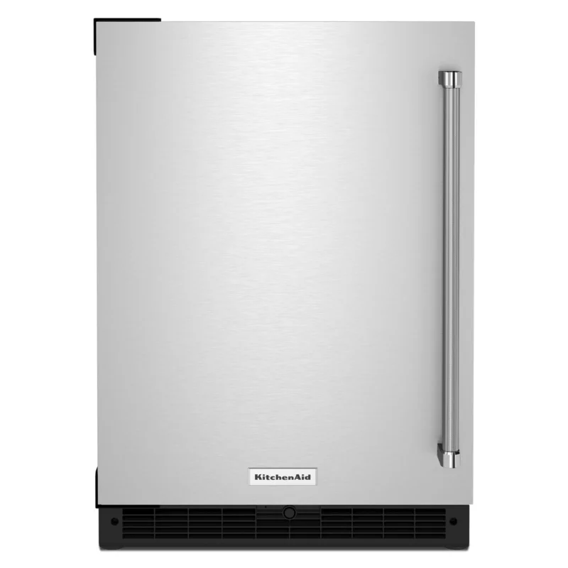 KitchenAid - 23.875 Inch 5 cu. ft Undercounter Refrigerator in Stainless - KURL114KSB Stainless