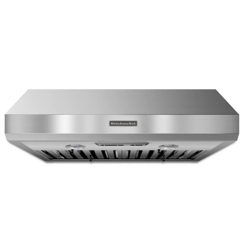 KitchenAid - 30 Inch 600 CFM Under Cabinet Range Vent in Stainless - KXU8030YSS Stainless