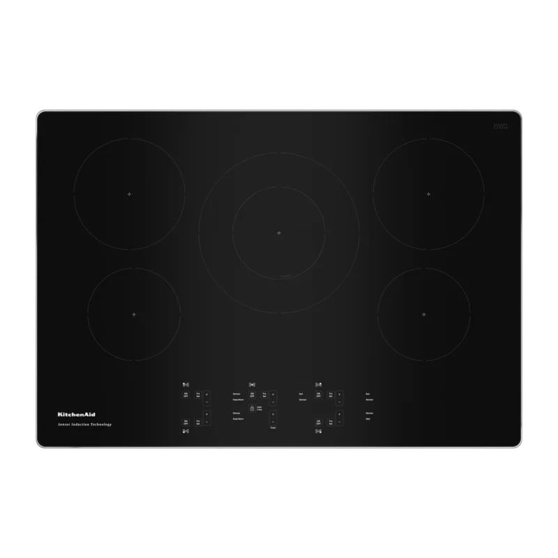 KitchenAid - 31.1875 inch wide Induction Cooktop in Stainless - KCIG550JSS Stainless