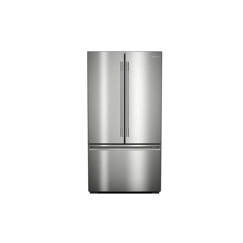 KitchenAid - 35.63 Inch 24.3 cu. ft French Door Refrigerator in Stainless - KRFC236SPS Stainless
