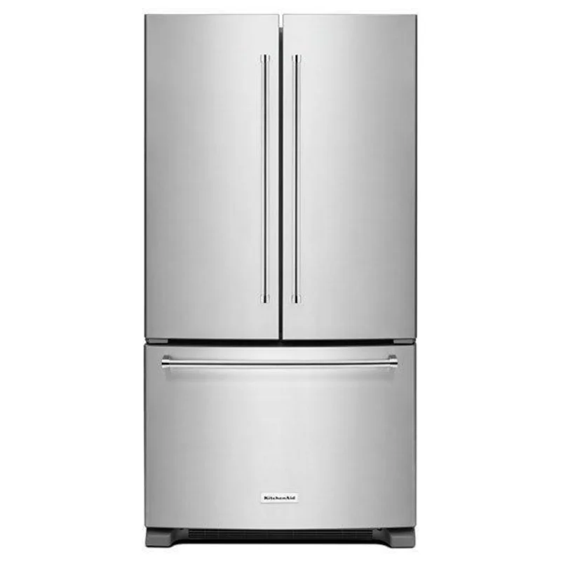 KitchenAid - 35.75 Inch 20 cu. ft French Door Refrigerator in Stainless - KRFC300ESS Stainless