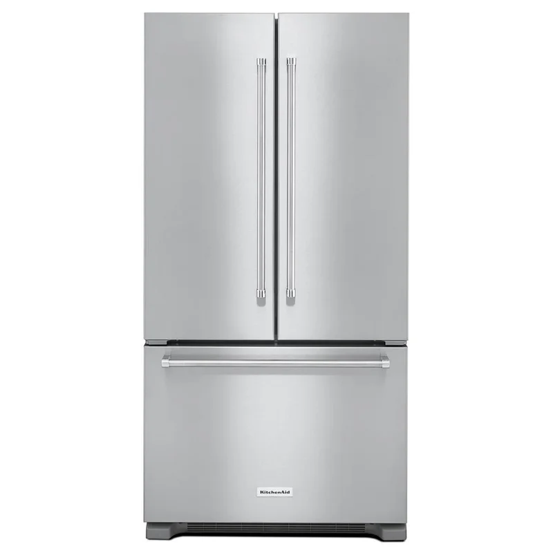 KitchenAid - 35.75 Inch 21.94 cu. ft French Door Refrigerator in Stainless - KRFC302ESS Stainless