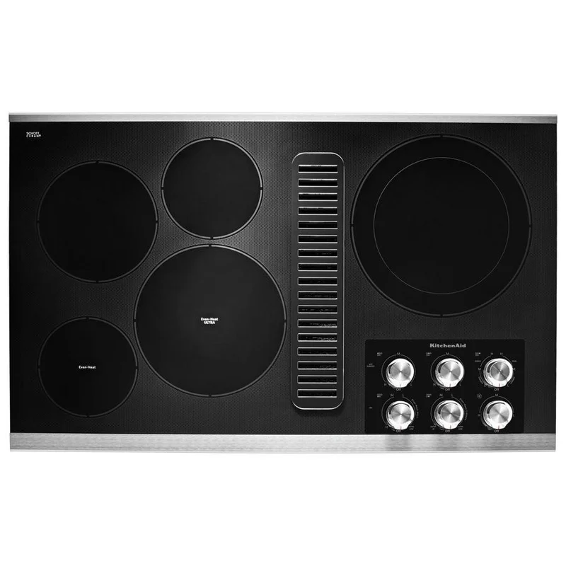 KitchenAid - 36.1 inch wide Downdraft Cooktop in Stainless - KCED606GSS Stainless