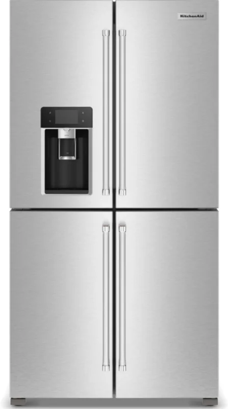 KitchenAid - 36 Inch 19.4 cu. ft French Door Refrigerator in Stainless - KRQC736RPS Stainless