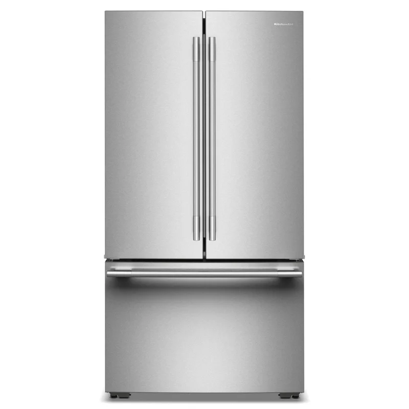 KitchenAid - 36 Inch 24.8 cu. ft French Door Refrigerator in Stainless - KRFC336SPS Stainless