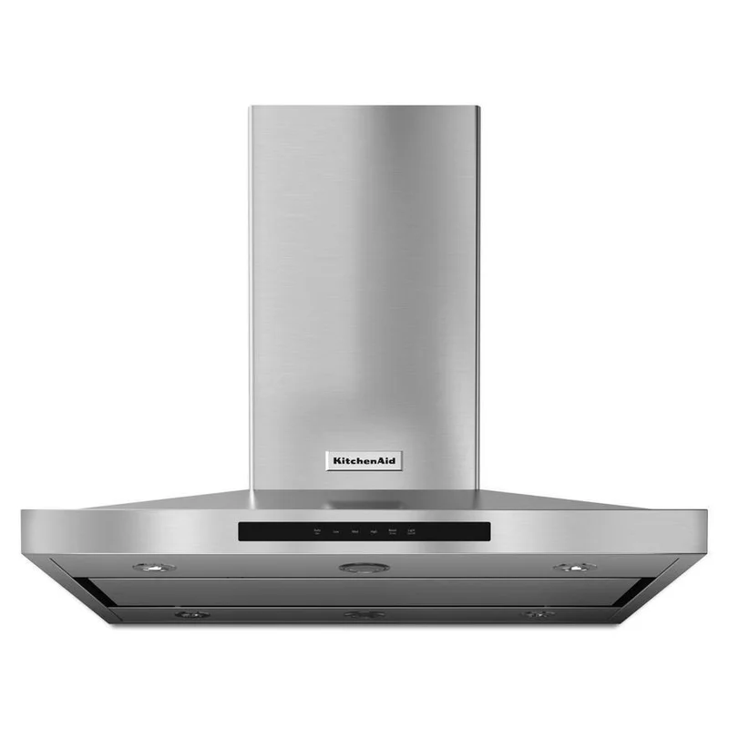 KitchenAid - 36 Inch 600 CFM Island Range Vent in Stainless - KVIB606DSS Stainless