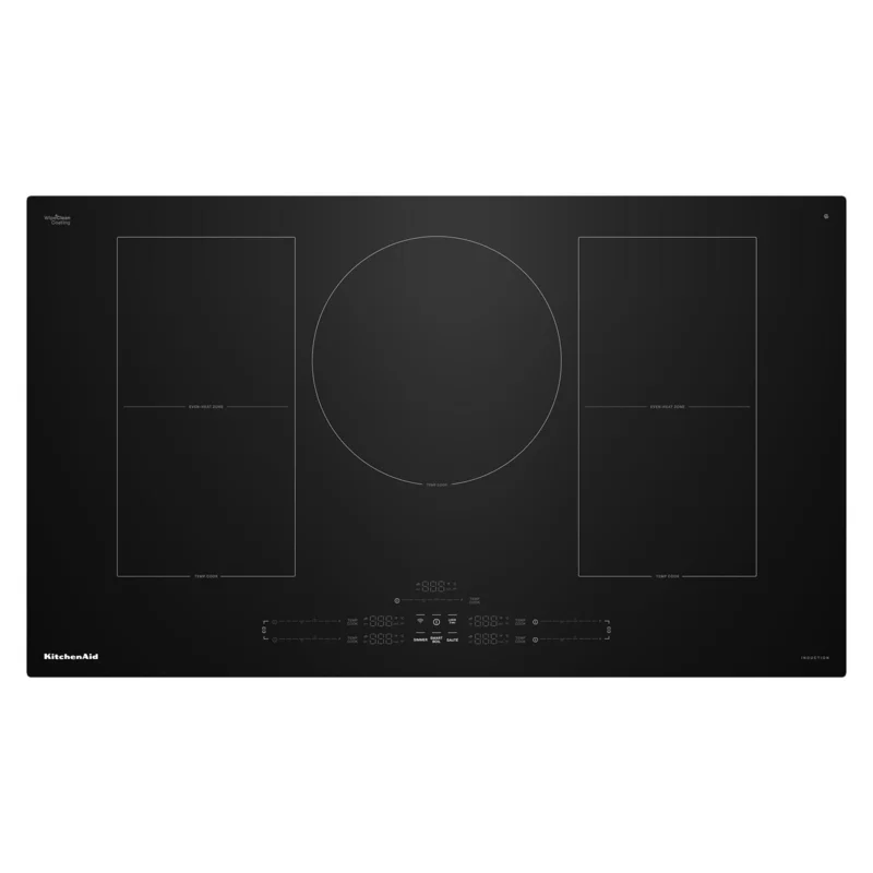 KitchenAid - 36 Inch Induction Cooktop in Black - KCIT736SBL Black