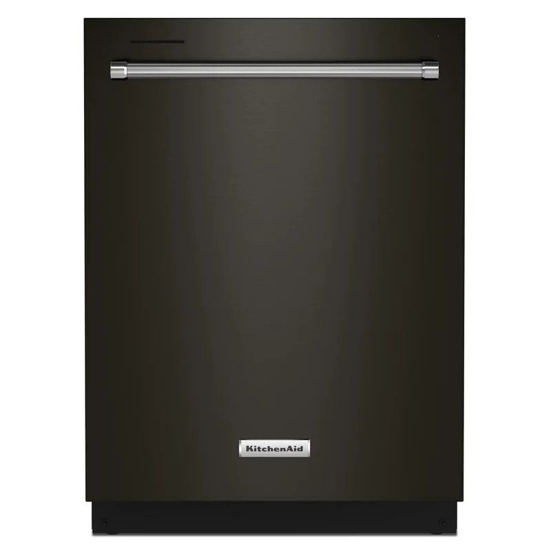 KitchenAid - 39 dBA Built In Dishwasher in Black Stainless - KDTE204KBS Black Stainless