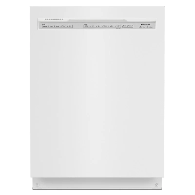 KitchenAid - 39 dBA Built In Dishwasher in White - KDFE204KWH White