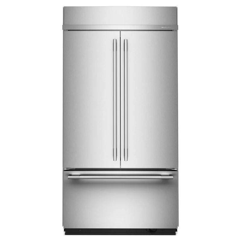 KitchenAid - 41.3 Inch 24.2 cu. ft French Door Refrigerator in Stainless - KBFN542SPS Stainless