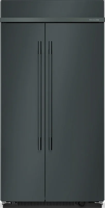 KitchenAid - 41 Inch 25.5 cu. ft Side by Side Refrigerator in Juniper - KBSN742SJP Juniper