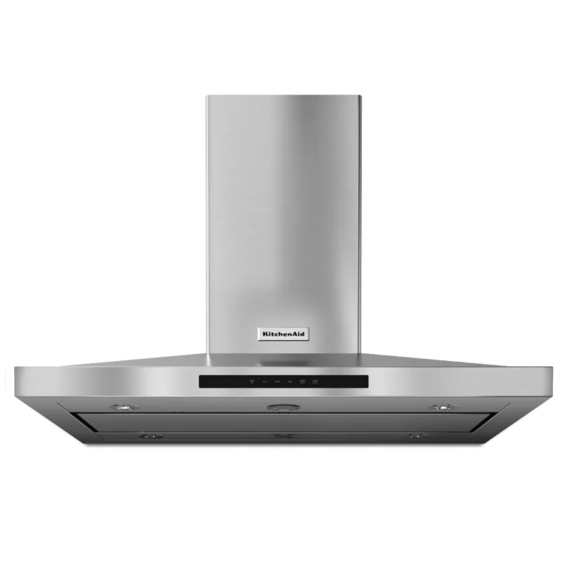 KitchenAid - 42 Inch 600 CFM Wall Mount and Chimney Range Vent in Stainless - KVIB602DSS Stainless