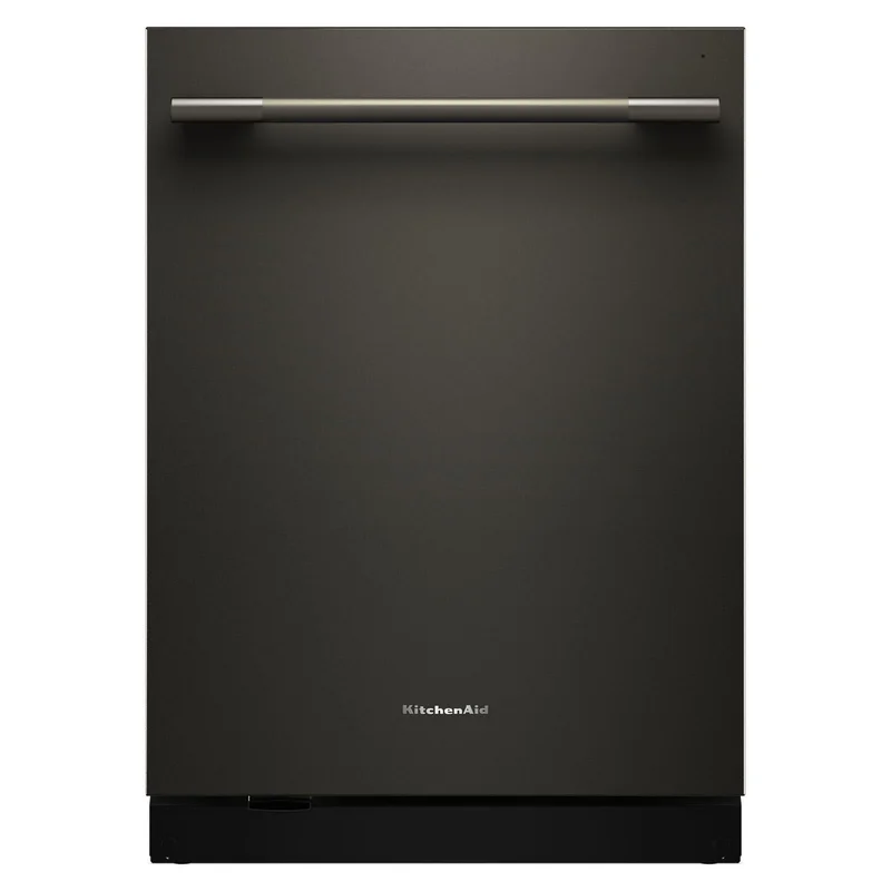 KitchenAid - 44 dBA Built In Dishwasher in Black Ore - KDTS724SBE Black
