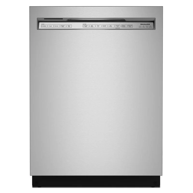 KitchenAid - 44 dBA Built In Dishwasher in Stainless - KDFM404KPS Stainless