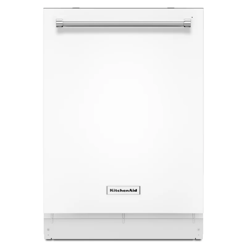 KitchenAid - 44 dBA Built In Dishwasher in White - KDTM404EWH White