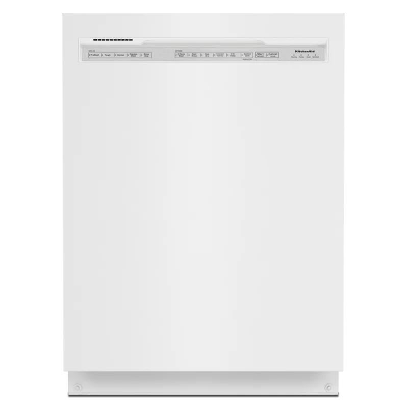 KitchenAid - 47 dBA Built In Dishwasher in White - KDFE104KWH White