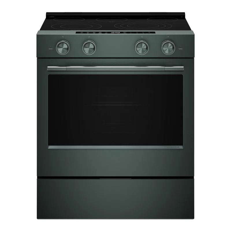 KitchenAid - 5.3 cu. ft Electric Range in Juniper - YKSES530SJP Juniper