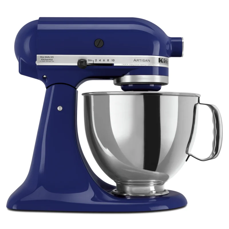 KitchenAid - 5 Quarts Tilt-head Mixer in Blue - KSM150PSBU Blue