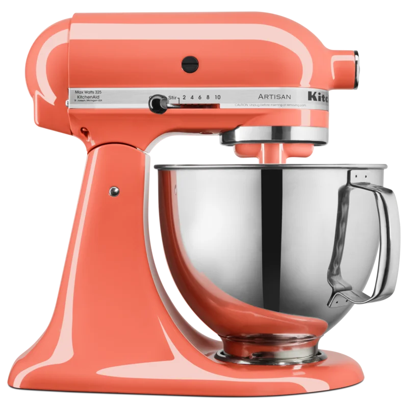 KitchenAid - 5 Quarts Tilt-head Mixer in Orange - KSM150PSPH Orange