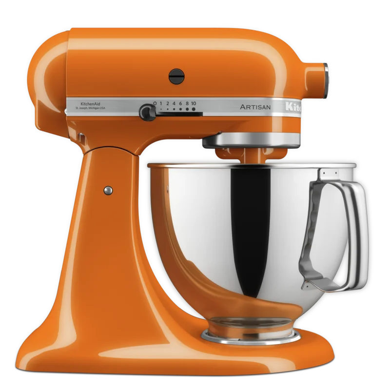 KitchenAid - 5 Quarts Tilt-Head Mixer in Orange - KSM175PSHY Orange