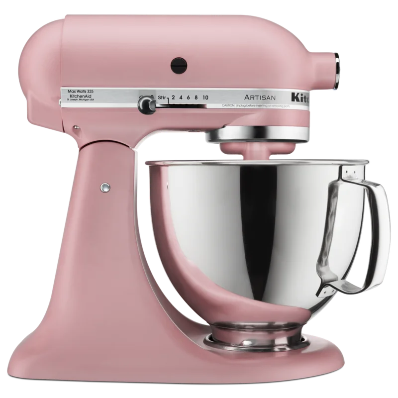 KitchenAid - 5 Quarts Tilt-Head Mixer in Pink - KSM150PSDR Pink