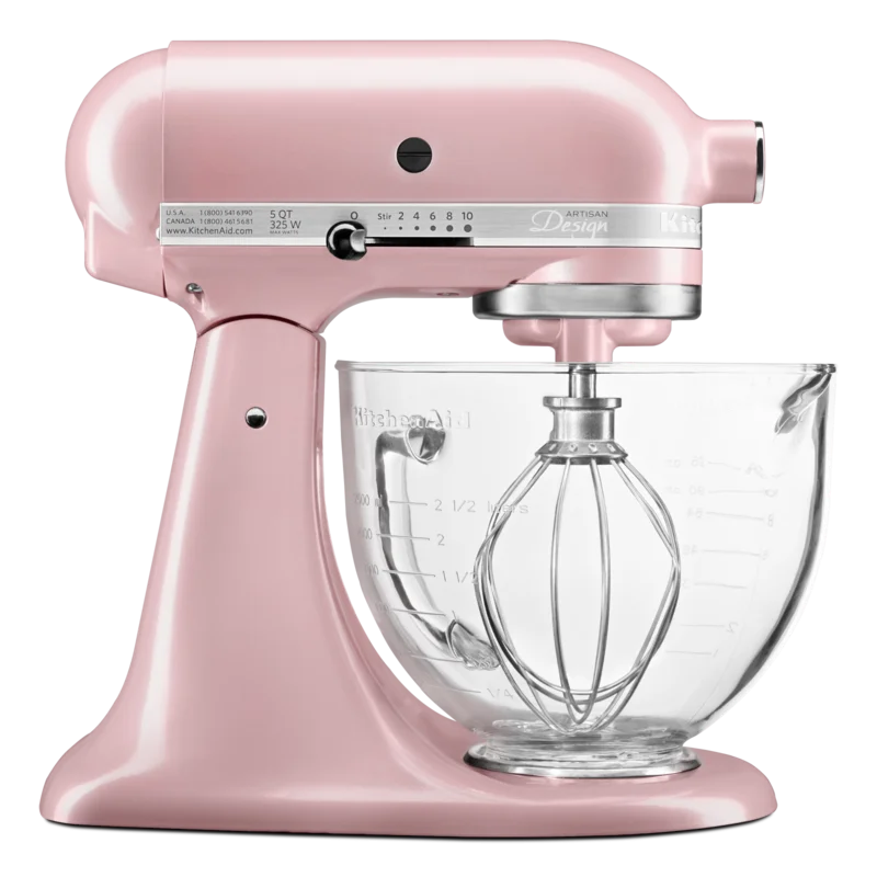 KitchenAid - 5 Quarts Tilt-head Mixer in Pink - KSM155GBSP Pink