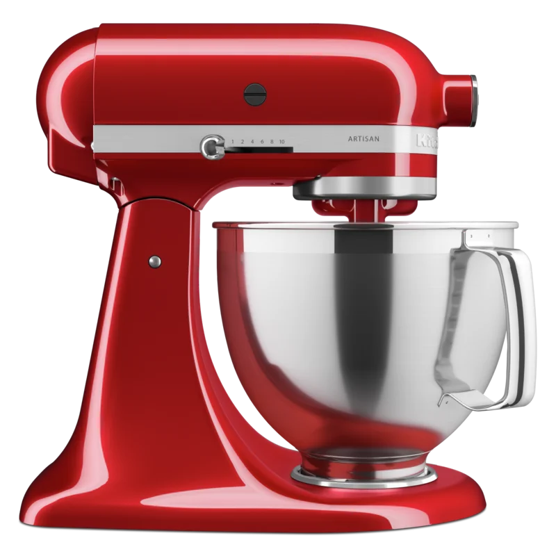 KitchenAid - 5 Quarts Tilt-Head Mixer in Red - KSM195PSCA Red
