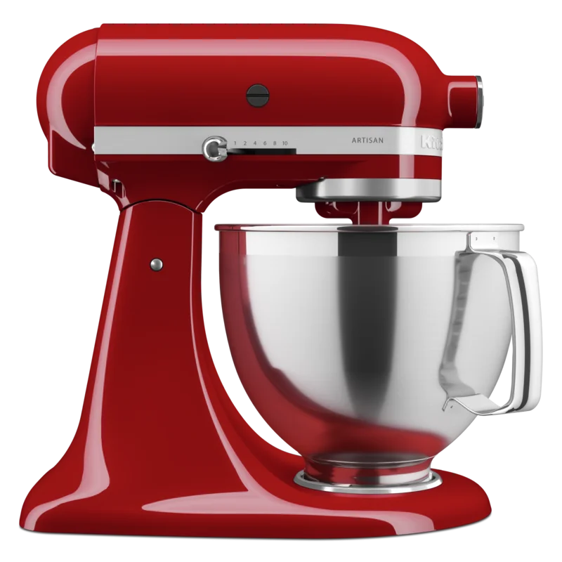 KitchenAid - 5 Quarts Tilt-Head Mixer in Red - KSM195PSER Red