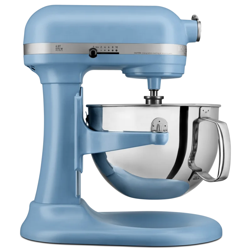 KitchenAid - 6 Quarts Bowl Lift Mixer in Blue - KP26M1XVB Blue