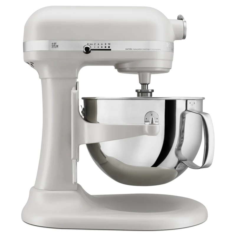 KitchenAid - 6 Quarts Bowl Lift Mixer in Cream - KP26M1XMH Cream