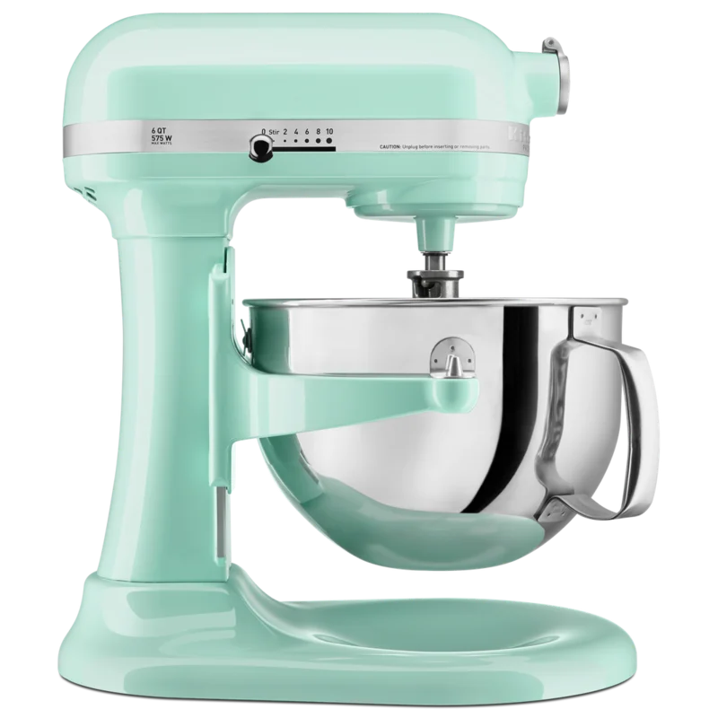 KitchenAid - 6 Quarts Bowl Lift Mixer in Turquoise - KP26M1XIC Turquoise