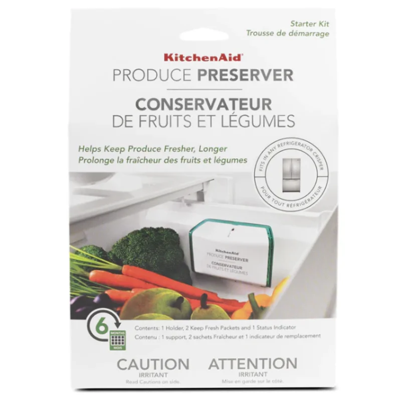 KitchenAid - Produce Preserver Starter Kit in White - P1KG6S1B White