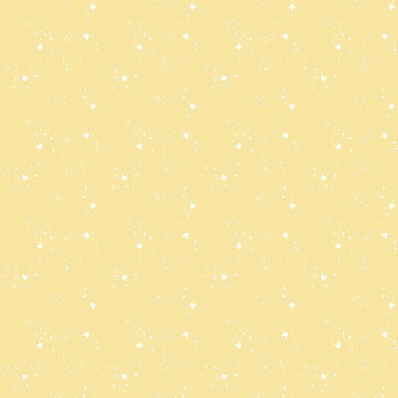 KITTY LITTER BLENDER: Butter (1/4 Yard)
